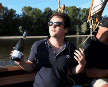 Wine tasting on the Loire river