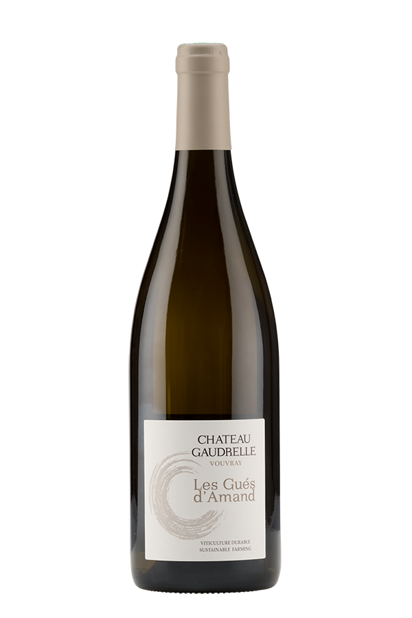 Bouteille de Vin de Vouvray sec bio cuvée Les Gués d'Amand Château Gaudrelle