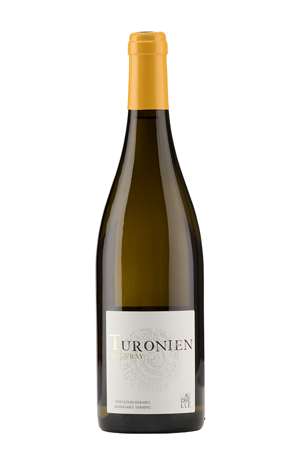 Bouteille de Vin de Vouvray bio sec cuvée Turonien Château Gaudrelle