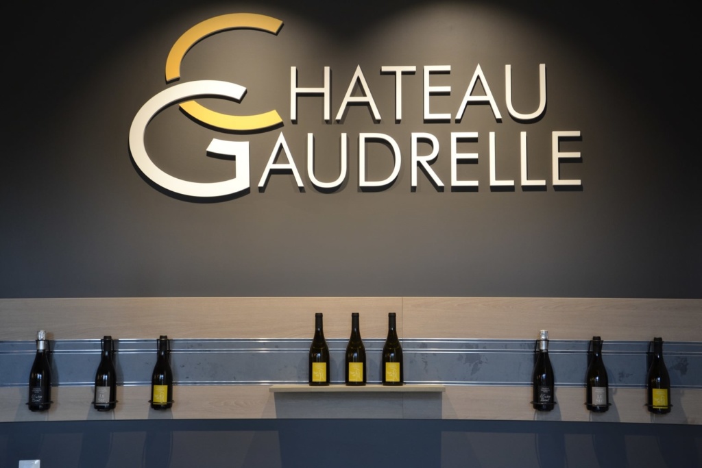 Logo du Château Gaudrelle, accueil œnotourisme, visite et dégustation